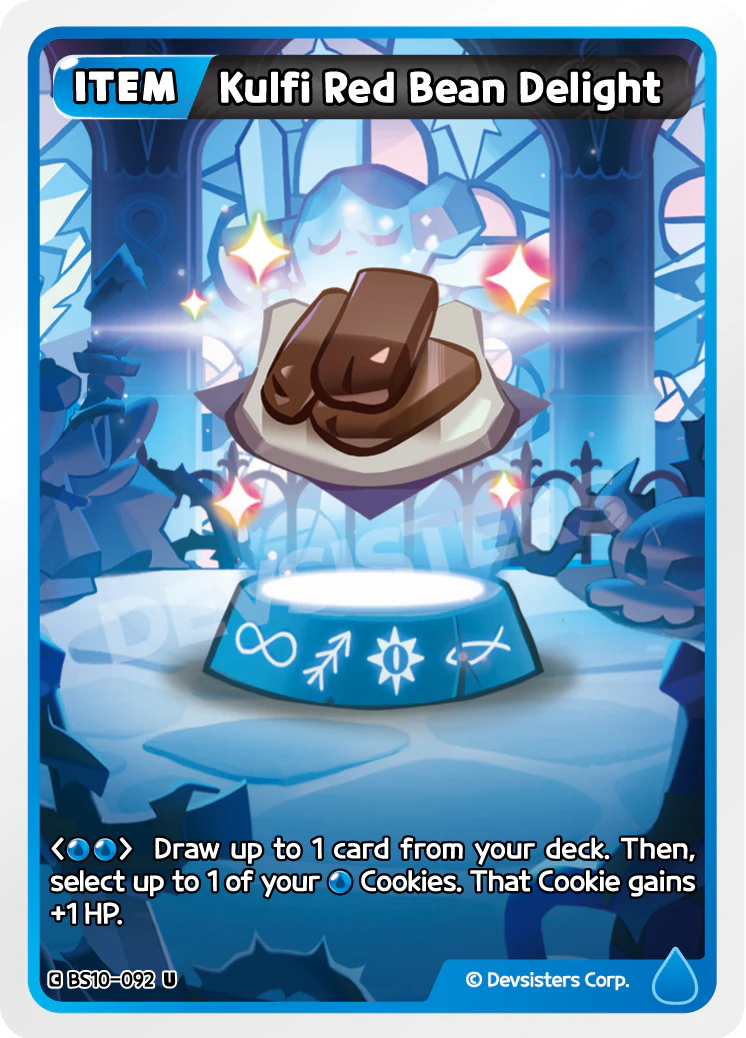 Image for Kulfi Red Bean Delight (BS10-092) (BS10) - CookieRun: Braverse TCG
