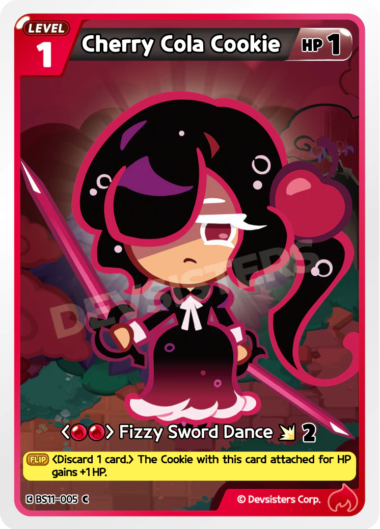 Image for Cherry Cola Cookie (BS11-005) (BS11) - CookieRun: Braverse TCG