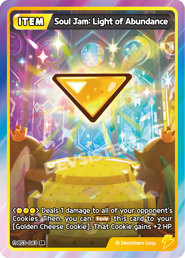 Image for Soul Jam: Light of Abundance (BS3-043) (BS3) - CookieRun: Braverse TCG