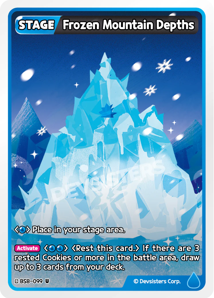 Image for Frozen Mountain Depths (BS8-099) (BS8) - CookieRun: Braverse TCG