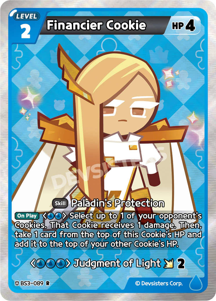 Image for Financier Cookie (BS3-089) (BS3) - CookieRun: Braverse TCG