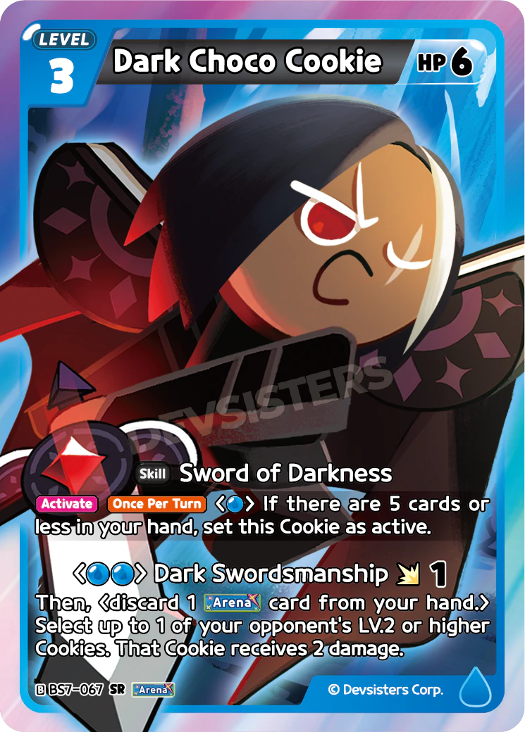 Image for Dark Choco Cookie (BS7-067) (BS7) - CookieRun: Braverse TCG