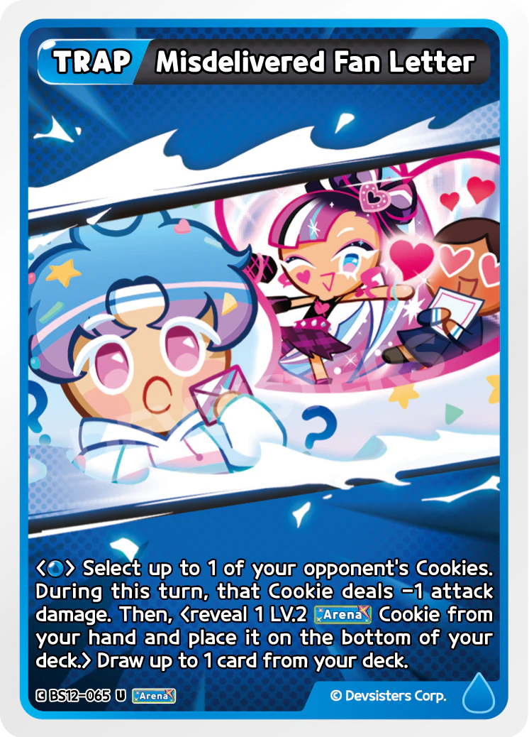 Image for Misdelivered Fan Letter (BS12-065) (BS12) - CookieRun: Braverse TCG