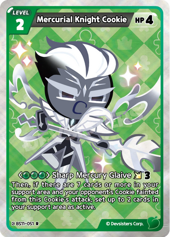 Image for Mercurial Knight Cookie (BS11-051) (BS11) - CookieRun: Braverse TCG