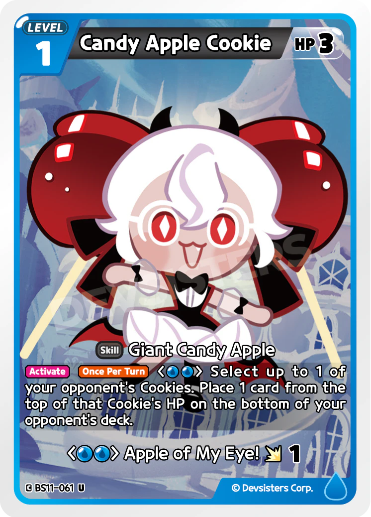 Image for Candy Apple Cookie (BS11-061) (BS11) - CookieRun: Braverse TCG