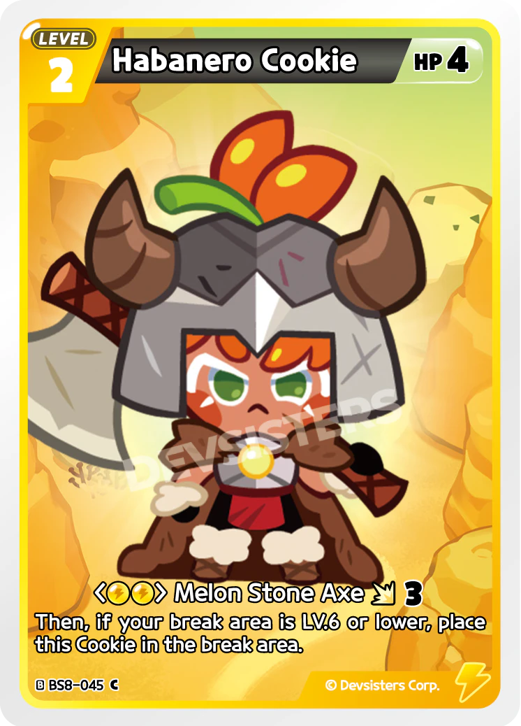 Image for Habanero Cookie (BS8-045) (BS8) - CookieRun: Braverse TCG