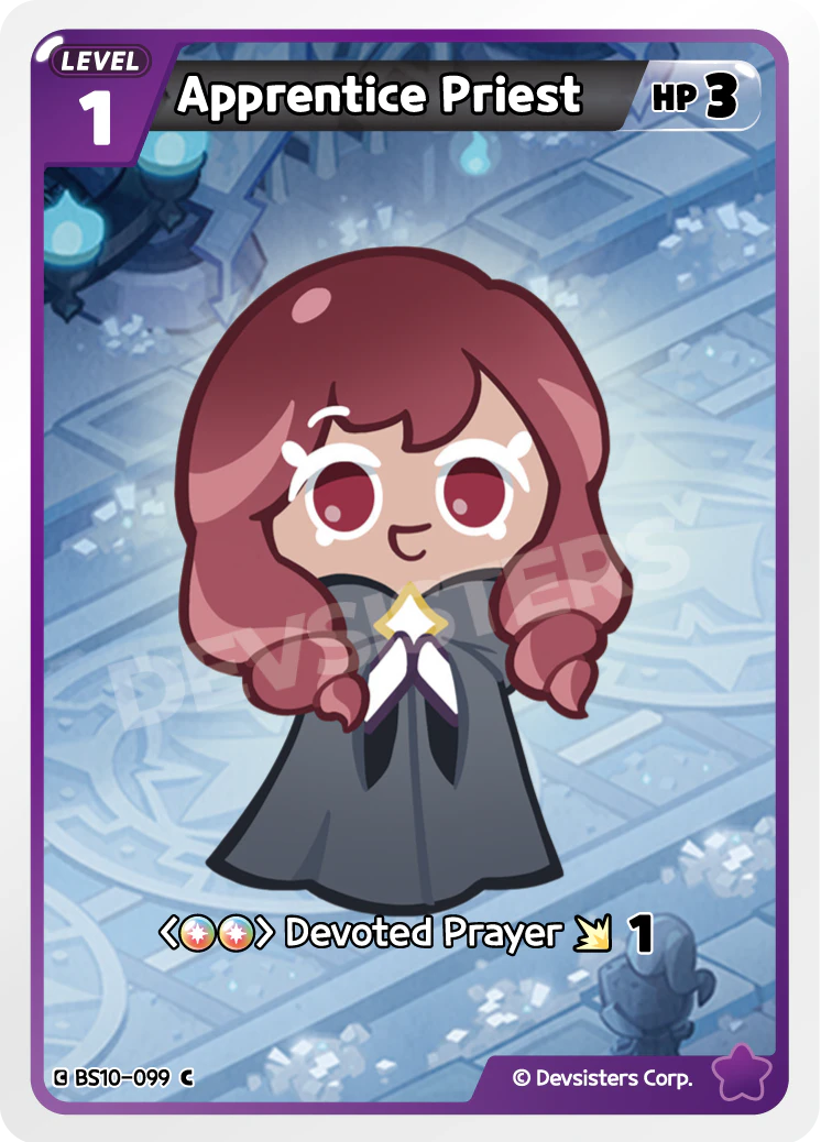 Image for Apprentice Priest (BS10-099) (BS10) - CookieRun: Braverse TCG