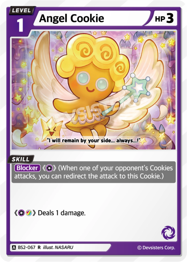 Image for Angel Cookie (BS2-067) (BS2) - CookieRun: Braverse TCG