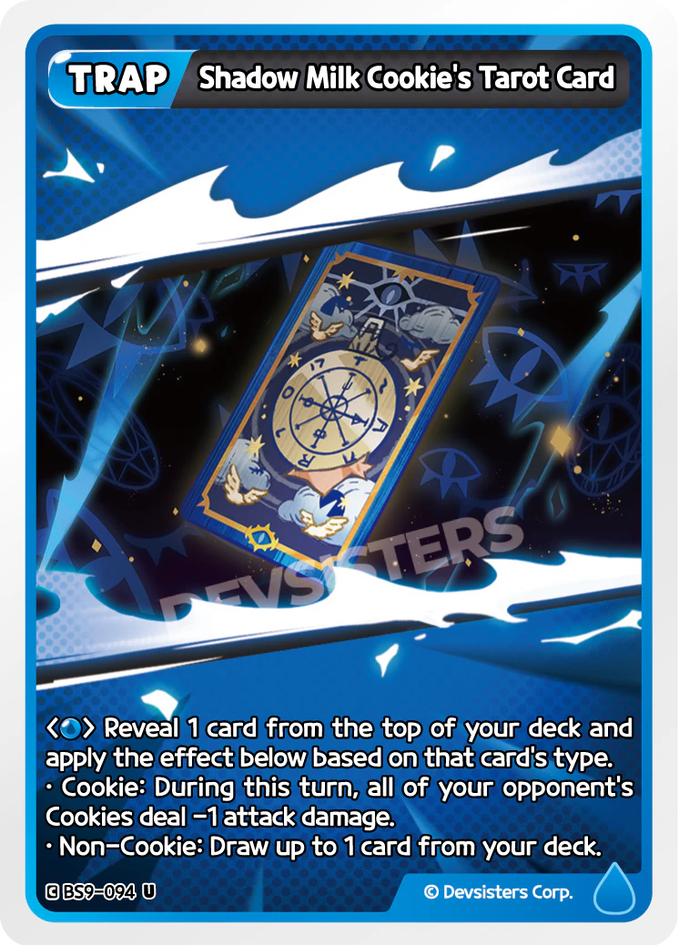 Image for Shadow Milk Cookie's Tarot Card (BS9-094) (BS9) - CookieRun: Braverse TCG