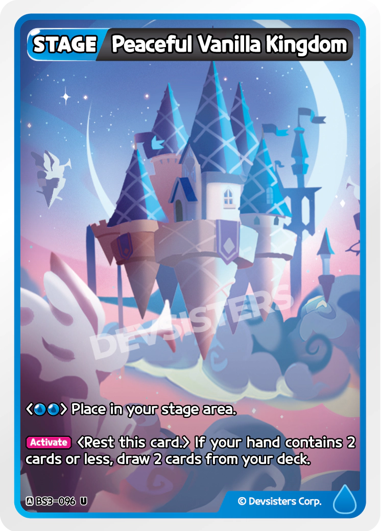 Image for Peaceful Vanilla Kingdom (BS3-096) (BS3) - CookieRun: Braverse TCG