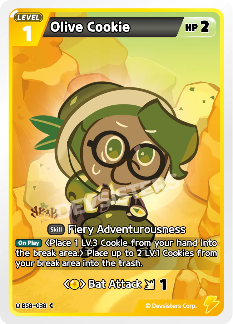 Image for Olive Cookie (BS8-038) (BS8) - CookieRun: Braverse TCG