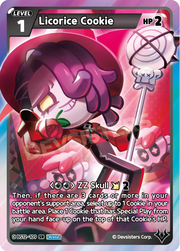 Image for Licorice Cookie (BS12-109) (BS12) - CookieRun: Braverse TCG