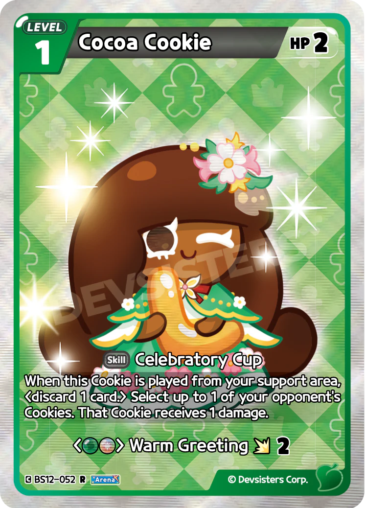Image for Cocoa Cookie (BS12-052) (BS12) - CookieRun: Braverse TCG