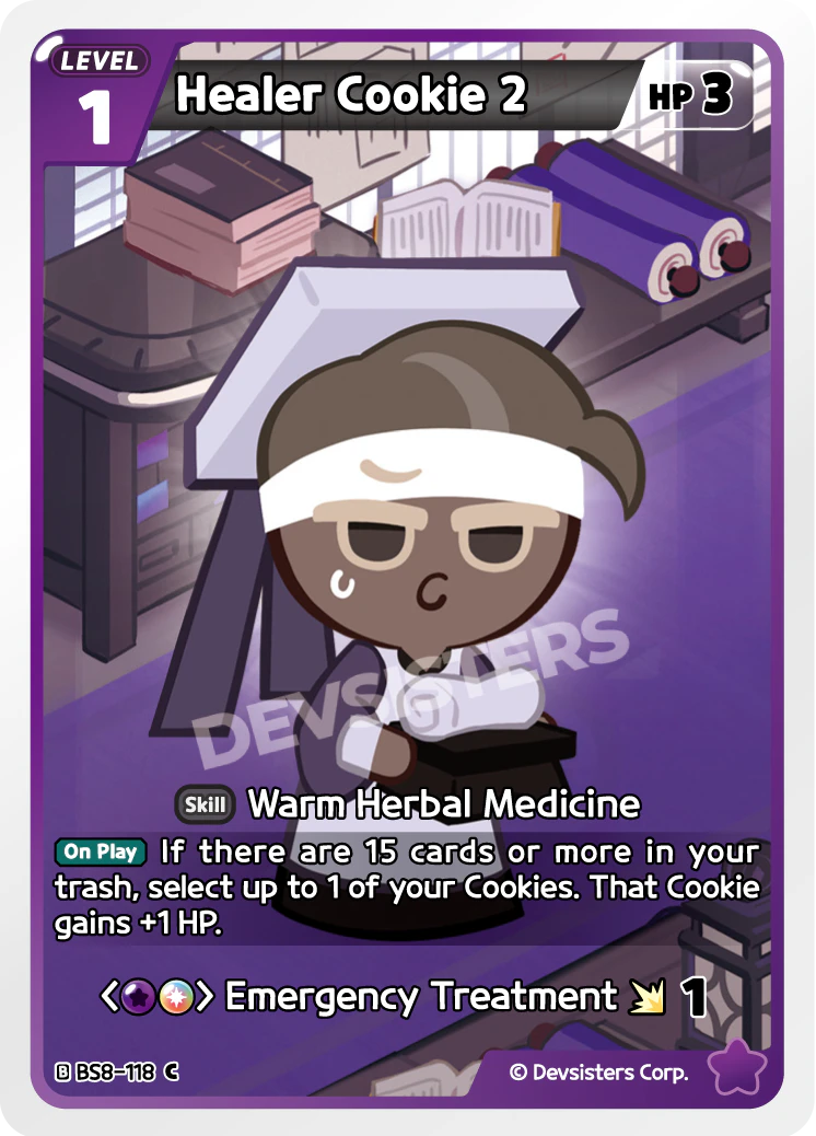 Image for Healer Cookie 2 (BS8-118) (BS8) - CookieRun: Braverse TCG