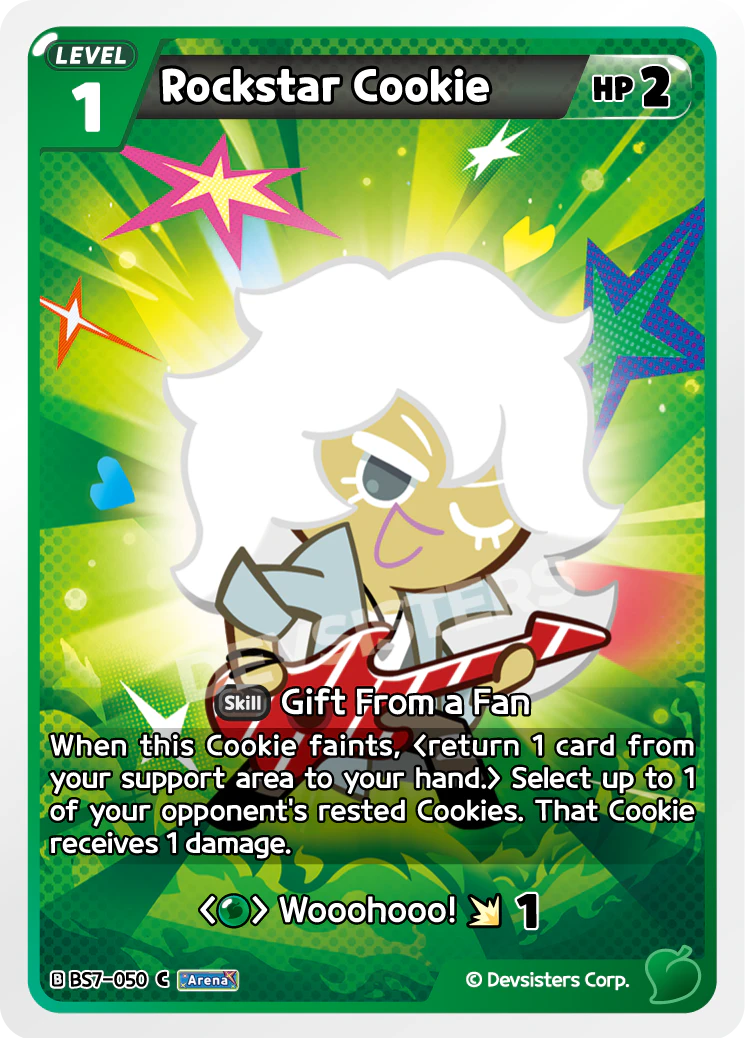 Image for Rockstar Cookie (BS7-050) (BS7) - CookieRun: Braverse TCG