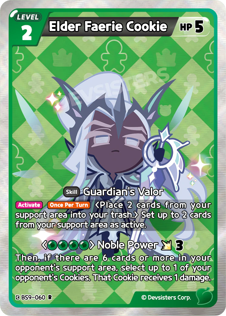 Image for Elder Faerie Cookie (BS9-060) (BS9) - CookieRun: Braverse TCG