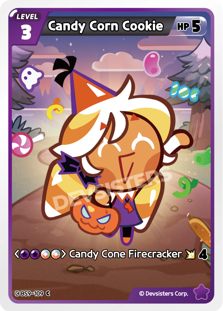 Image for Candy Corn Cookie (BS9-109) (BS9) - CookieRun: Braverse TCG