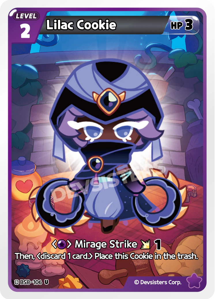 Image for Lilac Cookie (BS8-106) (BS8) - CookieRun: Braverse TCG