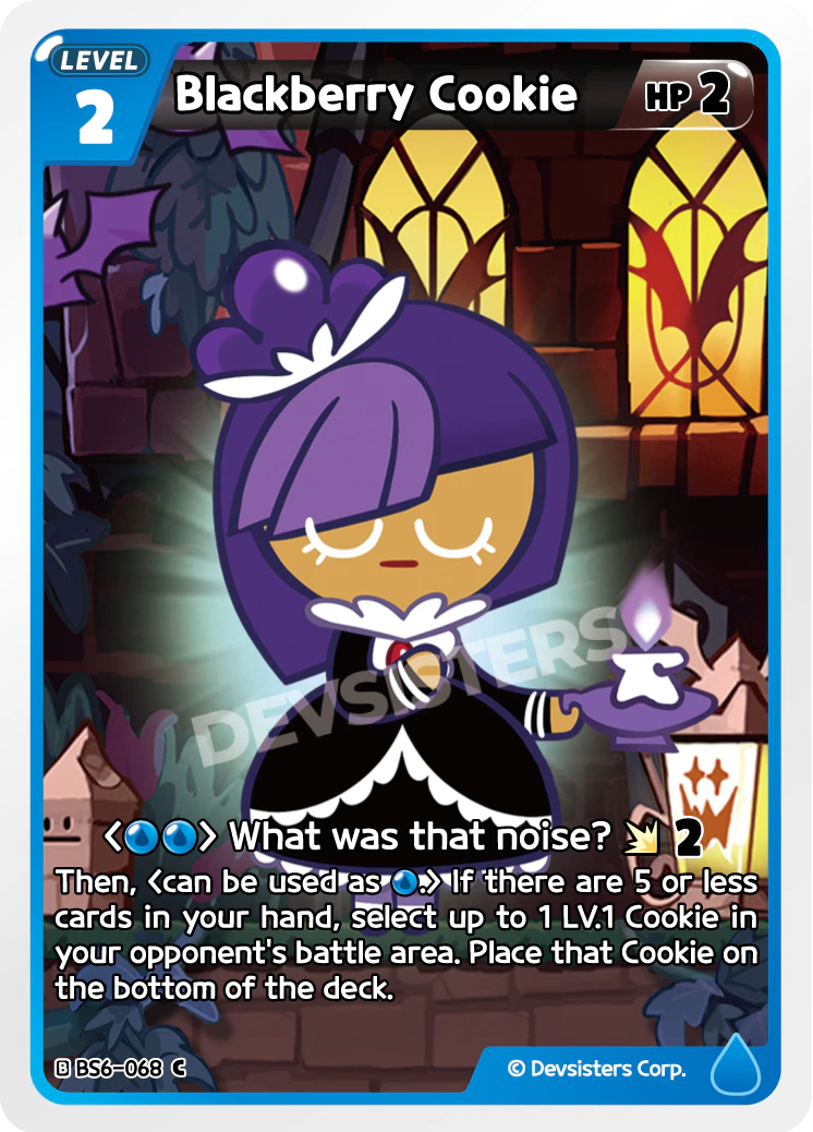 Image for Blackberry Cookie (BS6-068) (BS6) - CookieRun: Braverse TCG