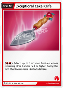 Image for Exceptional Cake Knife (ST1-017) (ST1) - CookieRun: Braverse TCG