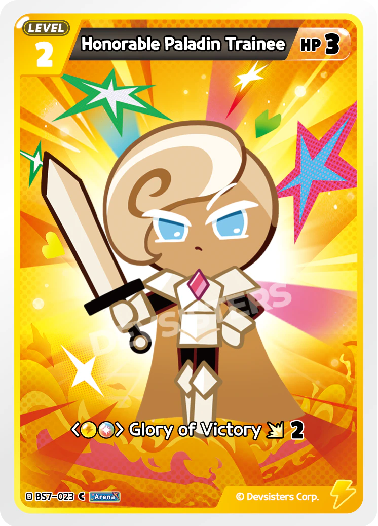 Image for Honorable Paladin Trainee (BS7-023) (BS7) - CookieRun: Braverse TCG