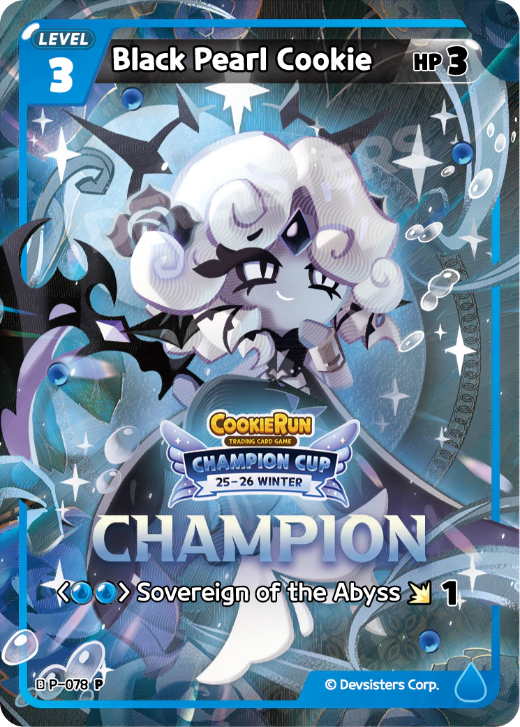 Image for Black Pearl Cookie (P-078) (P) - CookieRun: Braverse TCG