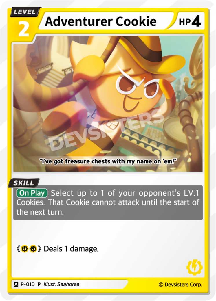 Image for Adventurer Cookie (P-010) (P) - CookieRun: Braverse TCG