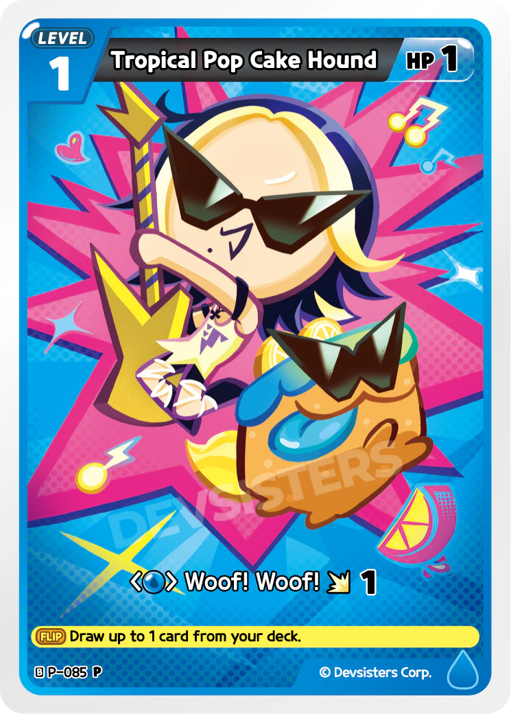 Image for Tropical Pop Cake Hound (P-085) (P) - CookieRun: Braverse TCG