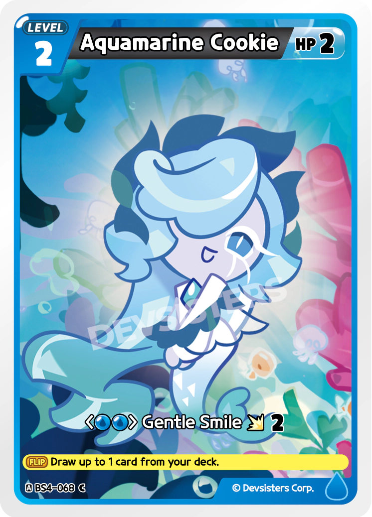Image for Aquamarine Cookie (BS4-068) (BS4) - CookieRun: Braverse TCG