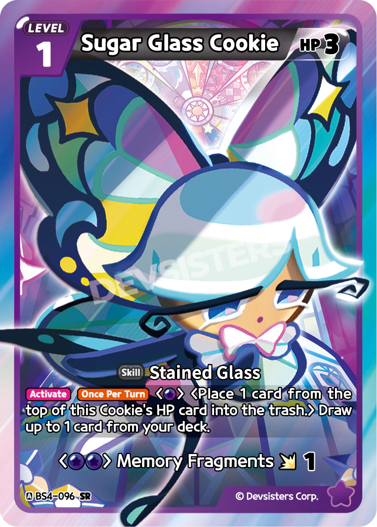 Image for Sugar Glass Cookie (BS4-096) (BS4) - CookieRun: Braverse TCG