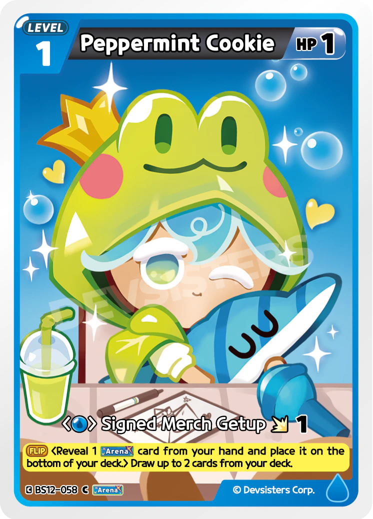 Image for Peppermint Cookie (BS12-058) (BS12) - CookieRun: Braverse TCG