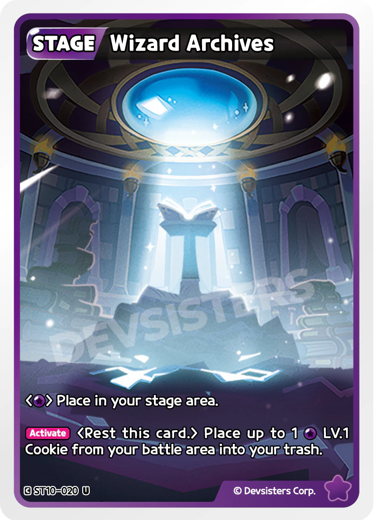 Image for Wizard Archives (ST10-020) (ST10) - CookieRun: Braverse TCG