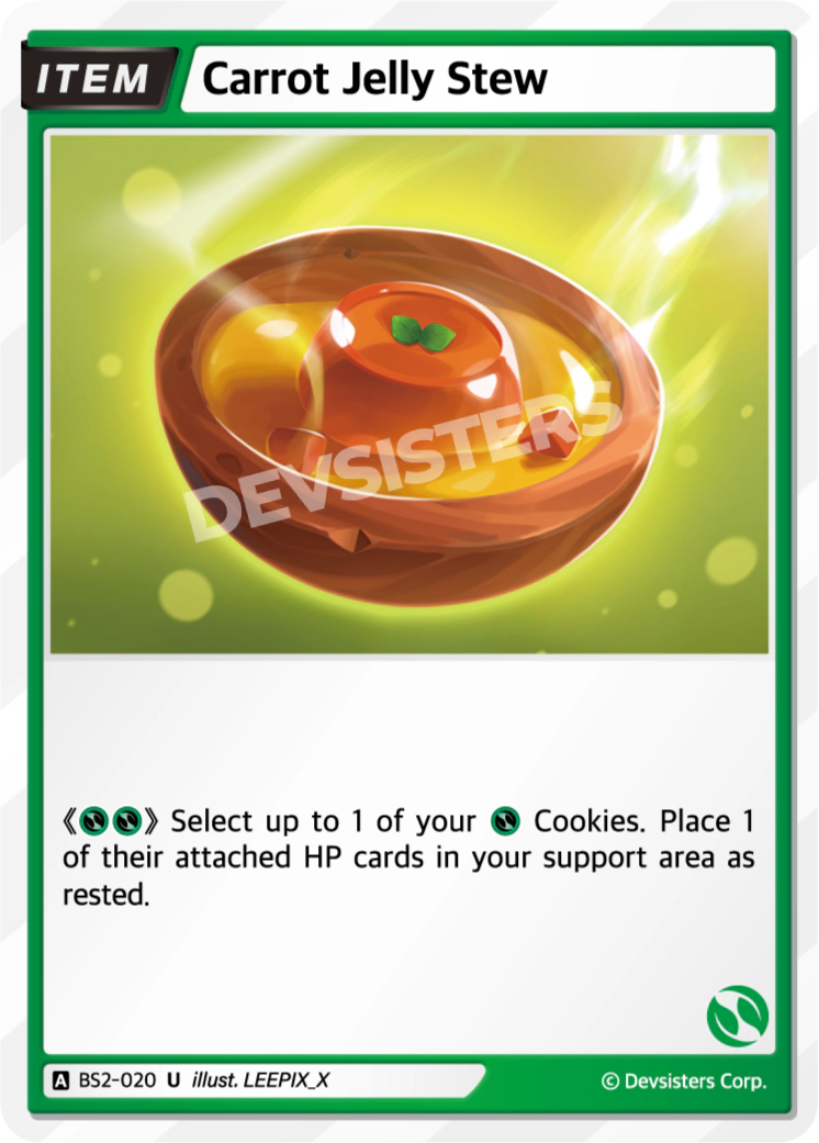 Image for Carrot Jelly Stew (BS2-020) (BS2) - CookieRun: Braverse TCG
