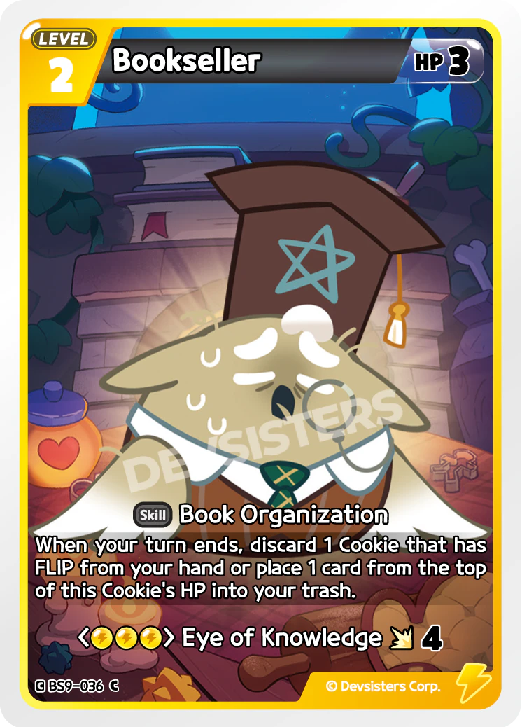 Image for Bookseller (BS9-036) (BS9) - CookieRun: Braverse TCG
