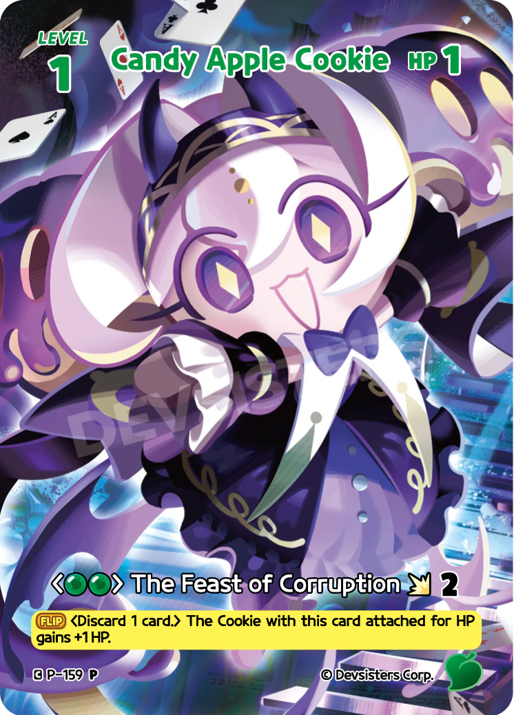Image for Candy Apple Cookie (P-159) (P) - CookieRun: Braverse TCG