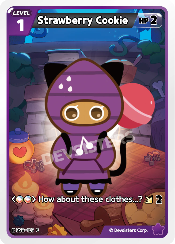 Image for Strawberry Cookie (BS8-105) (BS8) - CookieRun: Braverse TCG