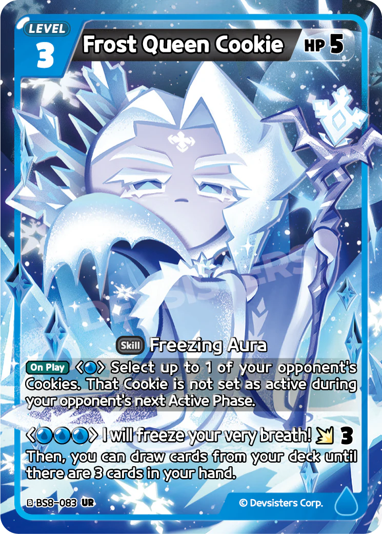 Image for Frost Queen Cookie (BS8-083) (BS8) - CookieRun: Braverse TCG
