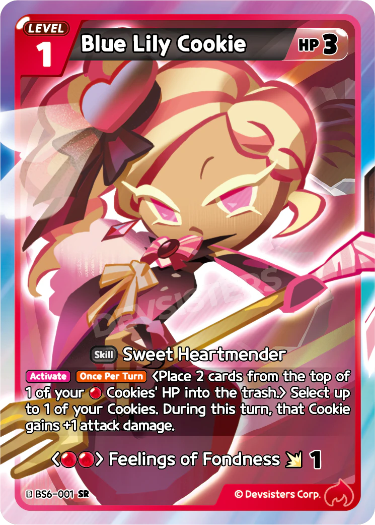 Image for Blue Lily Cookie (BS6-001) (BS6) - CookieRun: Braverse TCG