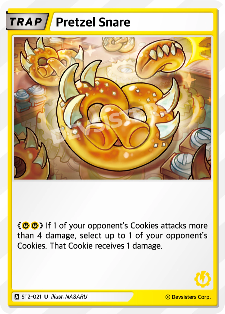 Image for Pretzel Snare (ST2-021) (ST2) - CookieRun: Braverse TCG