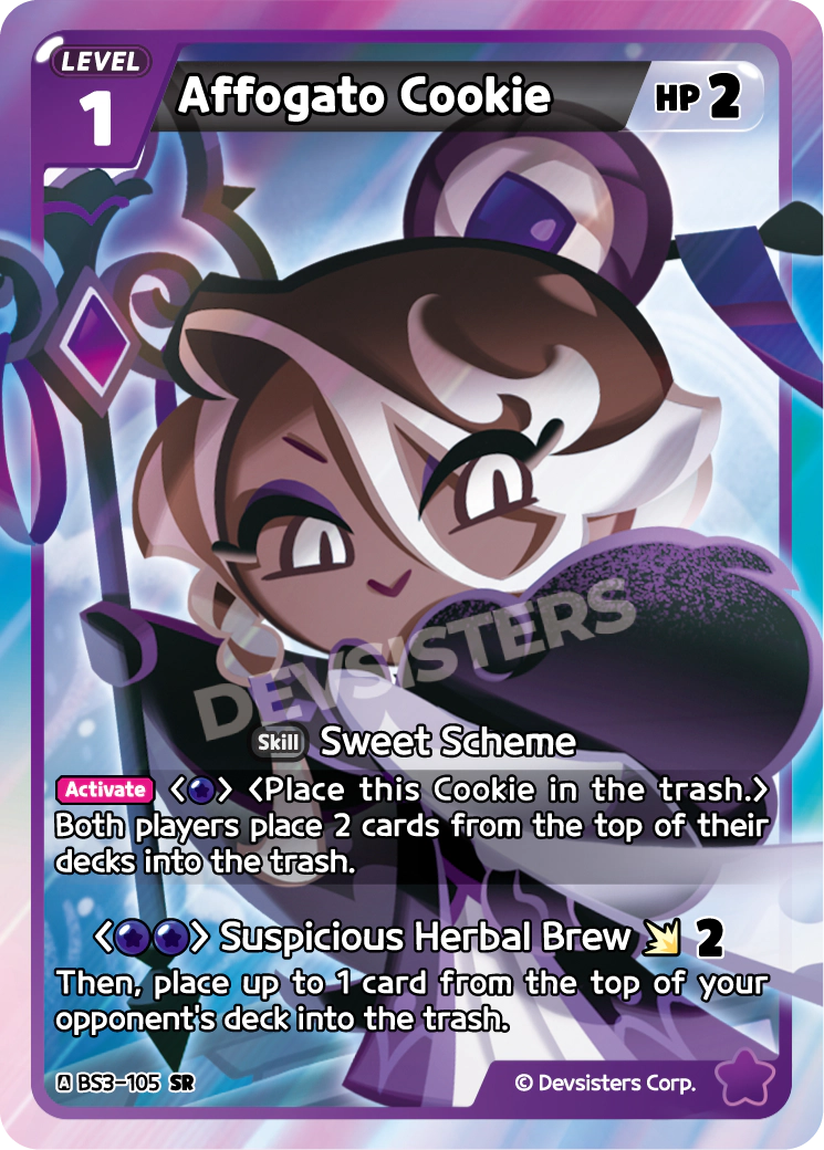 Image for Affogato Cookie (BS3-105) (BS3) - CookieRun: Braverse TCG