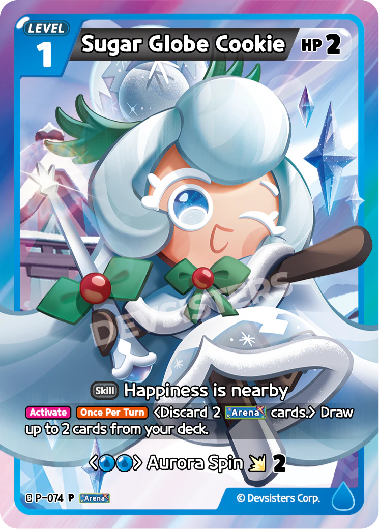 Image for Sugar Globe Cookie (P-074) (P) - CookieRun: Braverse TCG