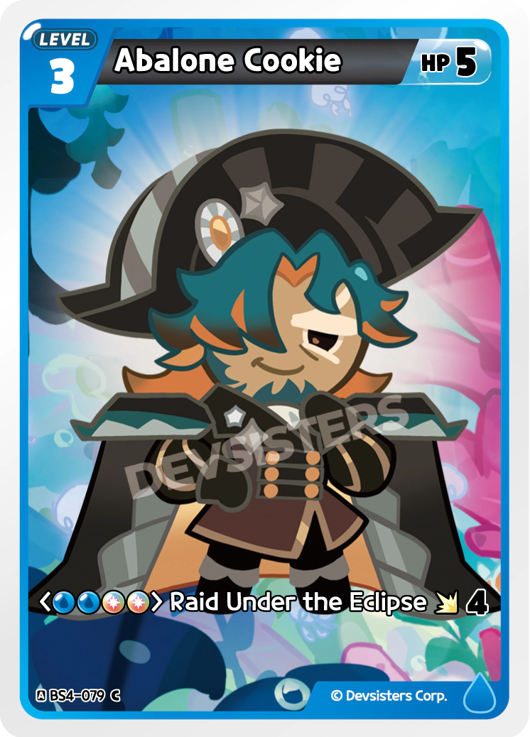 Image for Abalone Cookie (BS4-079) (BS4) - CookieRun: Braverse TCG