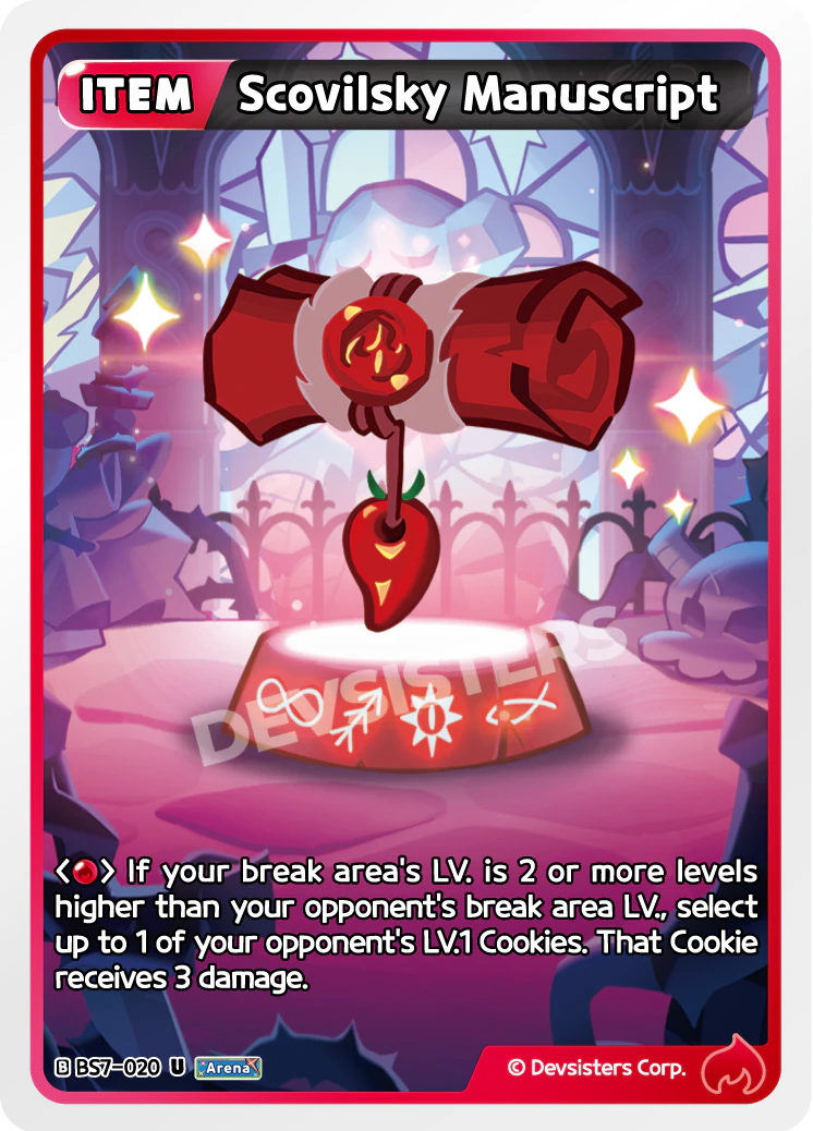 Image for Scovilsky Manuscript (BS7-020) (BS7) - CookieRun: Braverse TCG