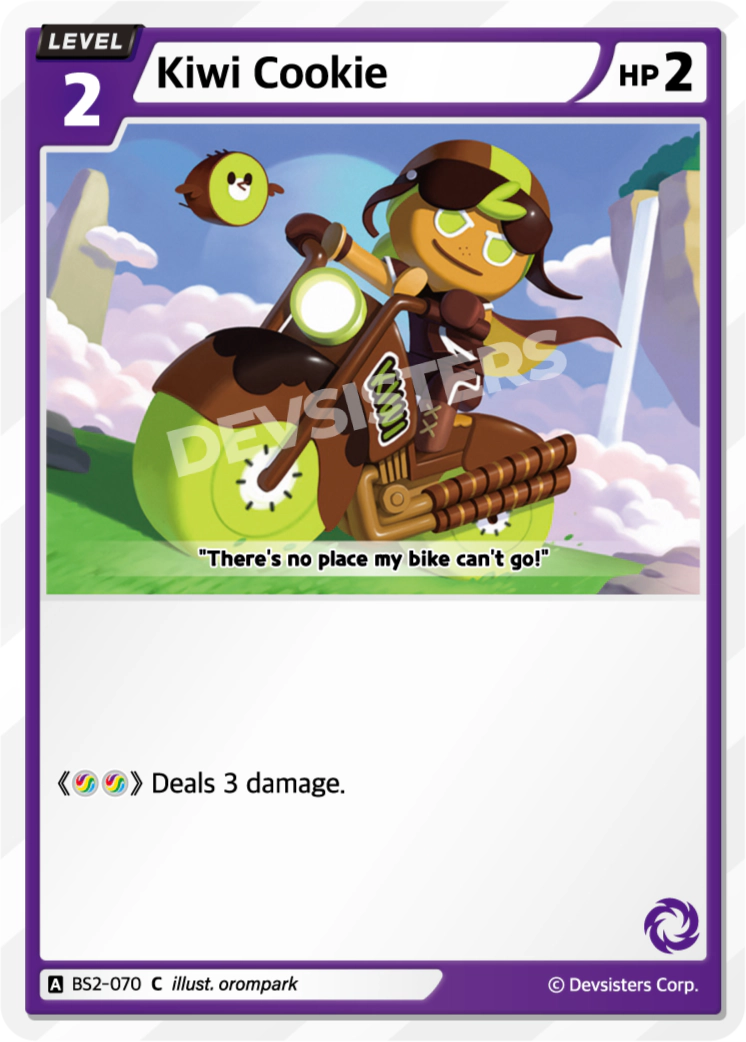 Image for Kiwi Cookie (BS2-070) (BS2) - CookieRun: Braverse TCG