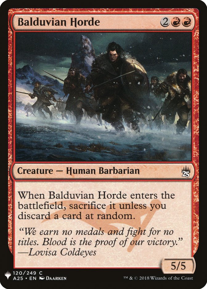 Horda balduviana [Mystery Booster]