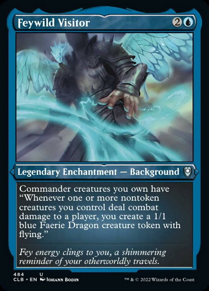Visiteur de Féerie (gravé à l'acide) [Commander Legends : Battle for Baldur's Gate]