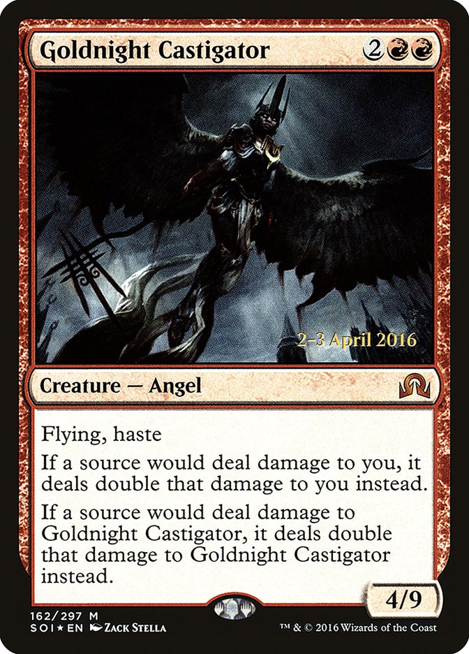 Castigador de Noche Dorada [Sobras sobre Innistrad Prerelease Promos]