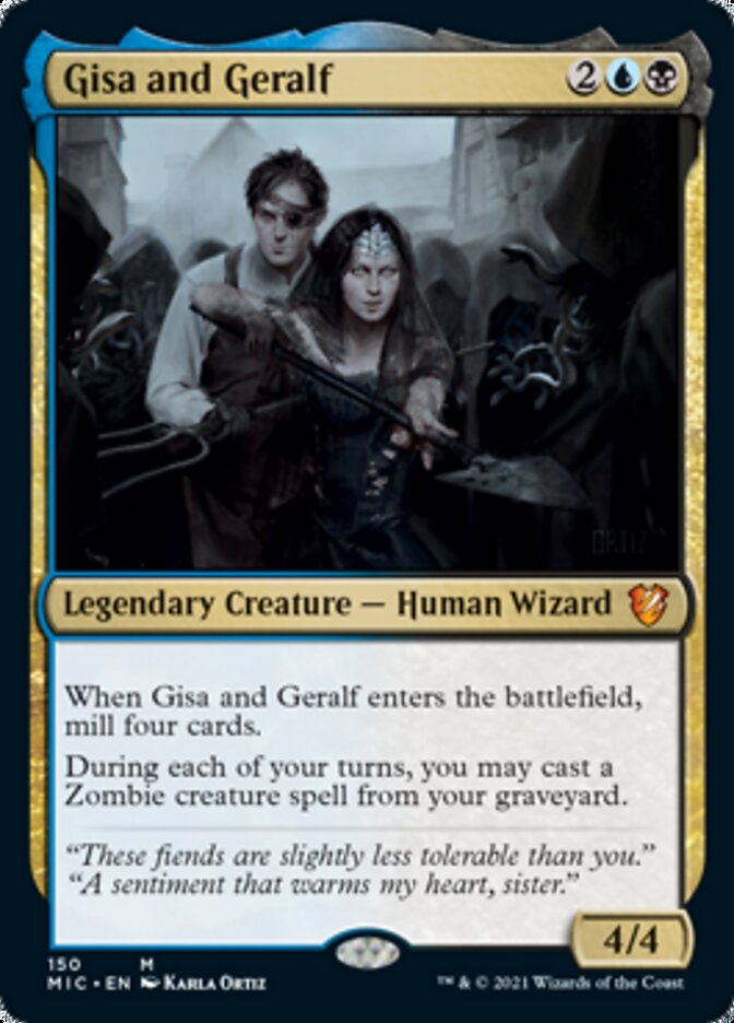Gisa et Geralf [Innistrad: Chasse de Minuit Commander]