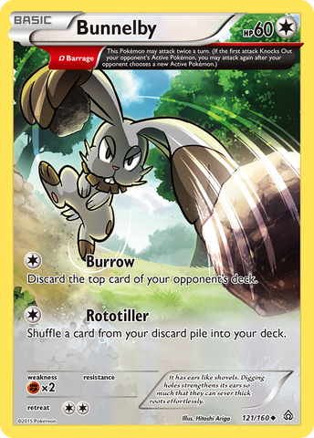 Bunnelby (121/160) [XY: Duelos Primigenios]