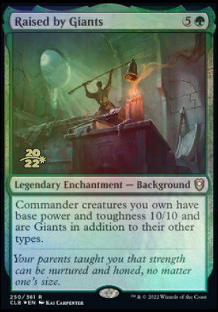 Criado por Gigantes [Promos de Presentación de Commander Legends: Battle for Baldur's Gate]